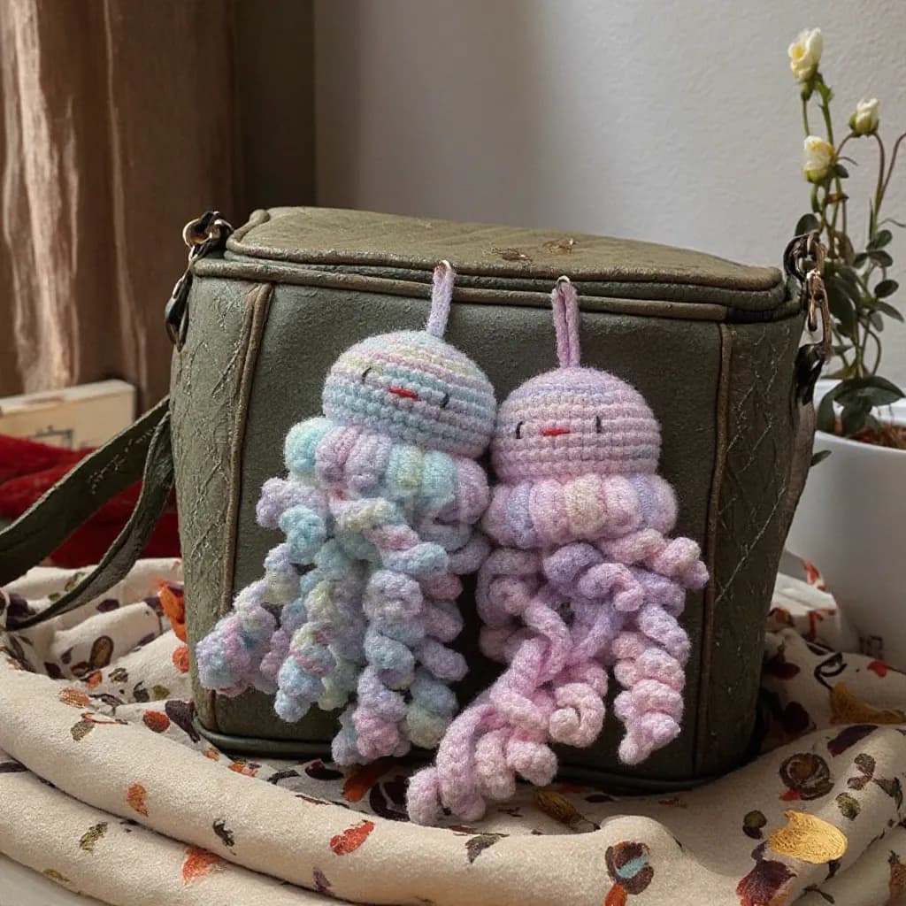 Bạch Tuộc Len Xinh Xắn